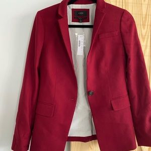 Red blazer JCREW
